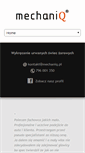 Mobile Screenshot of mechaniq.pl